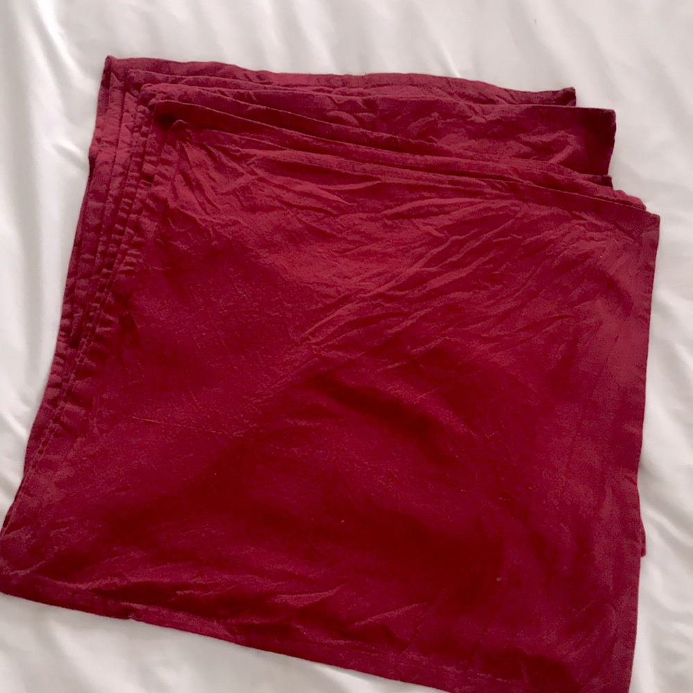 Claret 8 cotton napkins